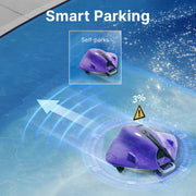 Maytronics Sonar Ray Cordless Robotic Pool Vacuum Cleaner, Purple, For Pools up to 26 FT