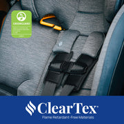 Chicco MyFit Zip Harness + Booster Car Seat, 2-in-1 Convertible, DuoGuard Side-Impact Protection, Nightfall, Adjustable Headrest and Recline