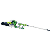 ProFISHiency Tiny Pocket Telescopic Spincast Fishing Rod and Reel Combo, 20in Fiberglass Rod, 2.6:1 Gear Ratio, Pre-Spooled with 3 lb Line, Green Briyo, Lightweight Travel Set, PCOC2225GBRY