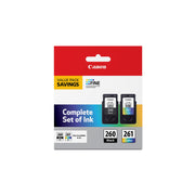 Canon 3725C007 PG-260 / CLI-261 Value Pack