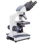 AmScope 40X-2500X LED Digital Binocular Compound Microscope with 3D Mechanical Stage and USB Camera, B120C-E