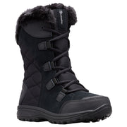 Columbia Ice Maiden II Waterproof Insulated Winter Boots for Ladies - Black/Grey - 6M