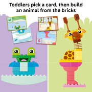 LEGO DUPLO Animal Building Game Educational Toy for Toddlers Ages 3+, 94 Pieces, Creative Matching and Fine Motor Skills Development 6585505