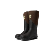 Irish Setter MudTrek Chore Waterproof Rubber Boots for Kids, Brown, 15 Inch, 5mm Neoprene Upper, 04839