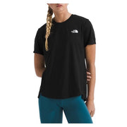 The North Face Womens Flex Short Sleeve Tee, Moisture Wicking FlashDry Fabric, TNF Black, Medium, NF0A8BRRJK3