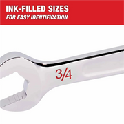 Milwaukee 45-96-9418 Tool 9/16 SAE Combination Wrench 12-Point Steel Chrome