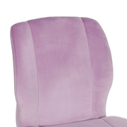 Mainstays MS19-D3-1015-06 Plush Velvet Office Chair, Lilac Bloom