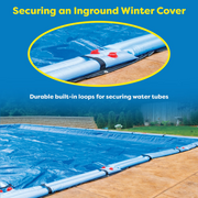 In The Swim MIDWSBR2545 Silver 25' x 45' Rectangle Inground Winter Cover