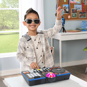 VTech Kidi Star DJ Mixer Pro Kids Music Toy with Turntable, Piano, Microphone, Wireless Connectivity, Party Lights, Ages 5 and Up