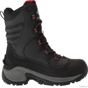 Columbia Bugaboot III Insulated Pac Boots for Men - Black/Bright Red - 12M