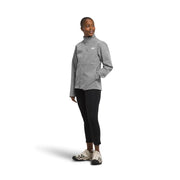 The North Face Apex Bionic 3 Athletic Shell Jacket, Women's, Water-Repellent WindWall Fabric, TNF Medium Grey Heather, Small, NF0A84JK