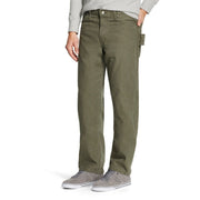Dickies Relaxed-Fit Straight-Leg Carpenter Sanded-Duck Jeans for Men - Rinsed Moss Green -34x30