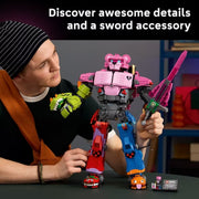 LEGO 6529136 Fortnite Mecha Team Leader Collectible Building Set for Adults 77078