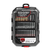 Real Avid Accu-Punch 37 Pc. Gunsmithing Punch Set with Hardened Steel, Brass, Roll Pin, Flat Tip, and Pin Alignment Tool, AVMAPS