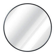 HBCY Creations Silver Circle Wall Mirror 16 Inch Round Wall Mirror for Entryways, Washrooms, Living Rooms and More (Silver, 16)