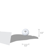 Nitro Golf Ultimate Distance Golf Balls, White, 24-Pack, 2-Piece Titanium Core NUD24WBX
