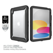 Body Glove 100139481 Tidal Waterproof Tablet Case for iPad (A16) / iPad (10th generation) - Black/Clear