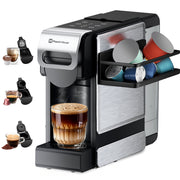 Maestri House Coffee Maker 3-in-1 Single Serve Coffee Machine, for K-Cup Coffee Capsule Pod
