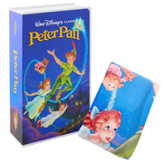 JayFranco JF-PAN-50870 Disney Peter Pan Classic VHS Boxed Silk Touch Throw Blanket, Multicolor, 50 x 70 in