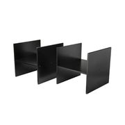 Mainstays MS5336278612050 Cube Storage H Inserts, Set of 2, Black