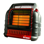 Mr. Heater Big Buddy Portable Propane Radiant Heater, 18,000 BTU, Red, Large, Indoor Use, MH18B