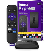 Roku 3960R Express HD Streaming Device with Standard Remote, Black