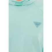 Columbia PFG Wild Cast Sun Hoodie Women's Marine Light Omni-Shade UPF 50 Omni-Freeze Cooling Omni-Wick 2118591-482