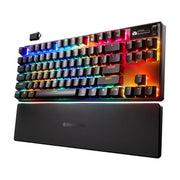 SteelSeries Apex Pro TKL Gen 3 Wireless Mechanical Gaming Keyboard with OmniPoint 3.0 Adjustable HyperMagnetic Switches, Rapid Tap, OLED Smart Display, Black