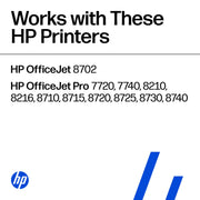 HP F6U19AN#RFD 952XL Black Original Ink Cartridge, High Yield, Compatible with OfficeJet Pro Select Model