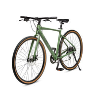 Ozark Trail 23HY7003PHL 700C G.1 Explorer Flat Bar Gravel Bike, Large Frame, Fits Riders 5 ft 10 in - 6 ft 3 in+, Green, Adult, Unisex