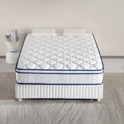 QOFYU Memory Foam Hybrid King Mattress, 12 Inch, Medium Comfort, Cooling Gel Layer, Pillow Top, 870 Pocket Springs, Edge Reinforced, QOFYU King Hybrid 12 Inch