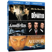 Warner Bros. Departed/ Goodfellas / Aviator (Blu-ray)