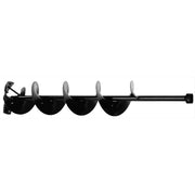 StrikeMaster Lazer Ice Fishing Power Auger Drill Bit Unit, 7-Inch High-Alloy Carbon Steel Blade, Powder-Coated Finish, Includes Blade Guard and Allen Wrench, LPD-7