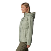 Columbia Womens Arcadia II Waterproof Raincoat, Omni-Tech Breathable, Safari Green, Medium, 153411