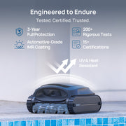Innovative Water Care Beatbot A200 Cordless Robotic Pool Vacuum with 3-in-1 Floor, Wall, and Waterline Cleaning, Advanced CleverNav Navigation, 240-Minute Runtime