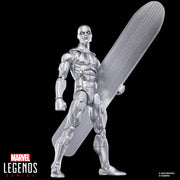 Hasbro Marvel Legends Silver Surfer 6-Inch Collectible Action Figure with Comic-Inspired Design, 20+ Articulation Points, Multiple Hands, Comic Book Accessory, G0815
