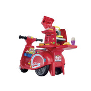 Hasbro F88035L0 Play-Doh Pizza Delivery Kids Scooter Playset, Red