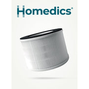 HoMedics 3-in-1 HEPA-Type Air Purifier Filter with H13 HEPA, Activated Carbon, Prefilter, Compatible with AP-H400 and AP-H380, AP-H400FL