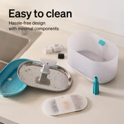 Petlibro Capsule Cat Water Fountain, 67oz Stainless Steel Tray, Ultra Quiet, Two Flow Modes, BPA-Free, Includes Replacement Filters and Cleaning Brush