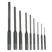 Wheeler Master Roll Pin Punch Set with Dual-Sided Hammer, Ball Profile Tips, Counter-Bored Starters, Storage Case, Silver, 18 Pc 110128