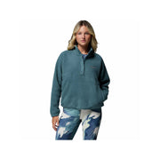 Columbia Jasper Ridge Pebbled Fleece Half Snap Pullover for Women, Everblue, Medium, 2142381429M