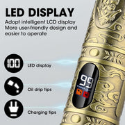 LEMULEGU 19-Piece Cordless Hair Trimmers for Men, Professional Titanium Blades, LCD Display, 180-Minute Battery Life, Ergonomic Design, Yj-135