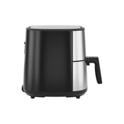 Chefman RJ38-SQSS-8T-D Turbo Fry Stainless Steel Air Fryer With Basket Divider, 8 Quart