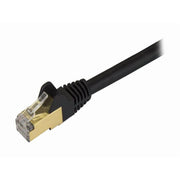 StarTech.com Cat6a Shielded Ethernet Cable, Snagless RJ45, 10 Gigabit, 9 ft, Black, C6ASPAT9BK