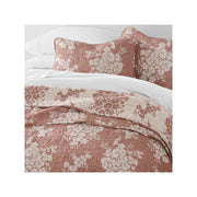 Casual Comfort 3P Quilt Rose K/Ck - TERRACOTTA ONE SIZE