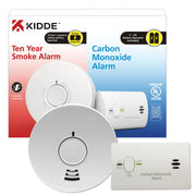 Kidde i1040 and KN-COB-LP2 10 Year Smoke Alarm and Carbon Monoxide Value Pack