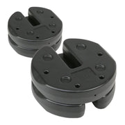 Ozark Trail U0030WM Canopy Weight Set 30 lb Total with 4 Interlocking 7.5 lb Weights and Carry Strap