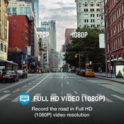 Escort 0010068-1 M2 Radar-Mounted Smart Dash Cam - Black