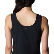 Columbia All Seasons Women's Dress, Sleeveless Sheath, Black, Small, UPF 50 Sun Protection, Omni-Shield Repellency, Comfort Stretch Fabric, 2119611010S