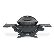 Weber Q 1200 1-Burner Portable Tabletop Propane Gas Grill in Black-51010001